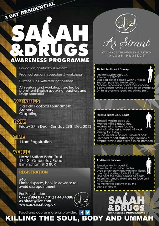 Salah and Drugs